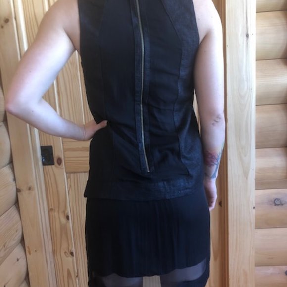 Helmut Lang Overlay Dress - Picture 2 of 3
